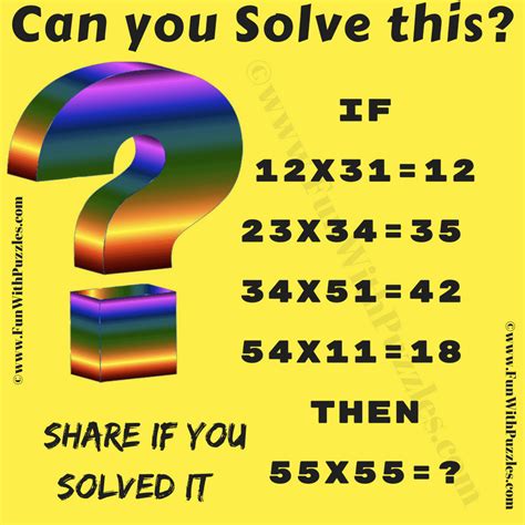 35 Mathematical Riddles with Answers .